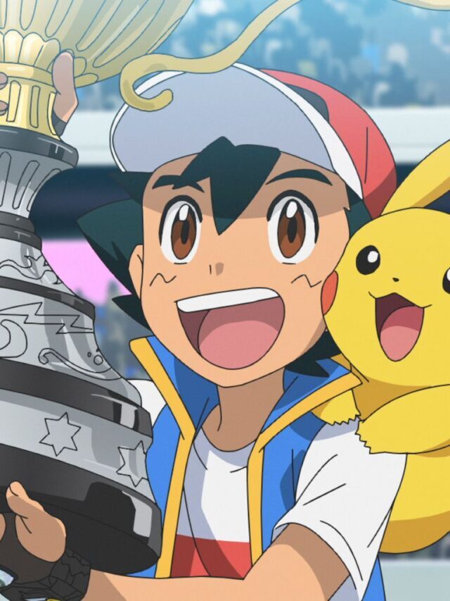 He’s done it! Ash has become a World Champion! 🏆🎉